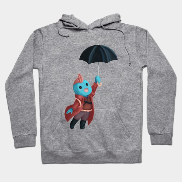 Yondu Poppins Hoodie by ArtsyCantabile